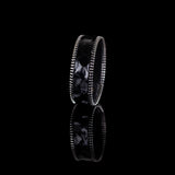 The Slim Zipper Leather Cuff