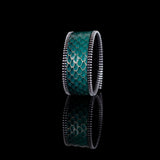 The Slim Zipper Leather Cuff