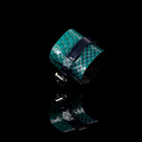 The Serpent Snake Skin Leather Bracelet