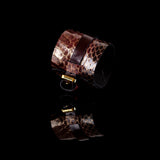 The Serpent Snake Skin Leather Bracelet