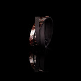 The Parallel Twist Leather Cuff