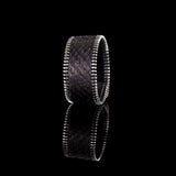The Slim Zipper Leather Cuff