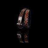 The Snake Skin Leather Double Wrap Bracelet