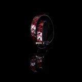 The Snake Skin Leather Double Wrap Bracelet