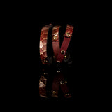 The Leather Triple Wrap Bracelet With Studs