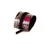 The Serpent Snake Skin Leather Bracelet