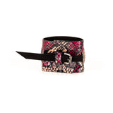 The Serpent Snake Skin Leather Bracelet