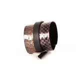 The Serpent Snake Skin Leather Bracelet