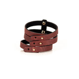 The Parallel Leather Cuff
