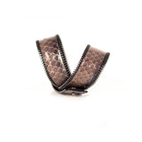 The Double Wrap Zipper Bracelet