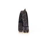 The Snake Skin Leather Double Wrap Bracelet