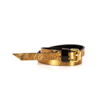 The Leather Double Wrap Bracelet