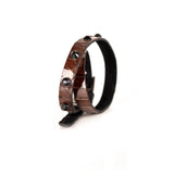 The Leather Double Wrap Bracelet With Swarovski Crystals