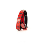 The Leather Double Wrap Bracelet With Studs