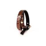 The Leather Double Wrap Bracelet With Studs