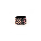 The Minimalist Fuchsia Leather Ring