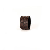 The Minimalist Chocolate Leather Ring
