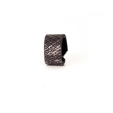 The Minimalist Vintage Black Leather Ring