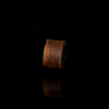 The Minimalist Walnut Leather Ring