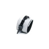 The Serpent Snake Skin Leather Bracelet