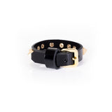 The Stackable Leather Bracelet with Studs