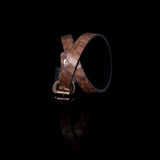 The Snake Skin Leather Double Wrap Bracelet