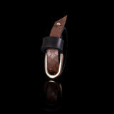 The Stackable Leather Bracelet with Swarovski Snap