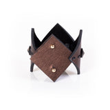 The Hand Stitched Brown Leather Bracelet