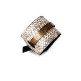 The Serpent Snake Skin Leather Bracelet