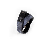 The Leather Double Wrap Bracelet With Studs