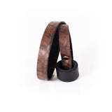 The Snake Skin Leather Double Wrap Bracelet