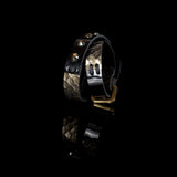 The Leather Double Wrap Bracelet With Swarovski Studs