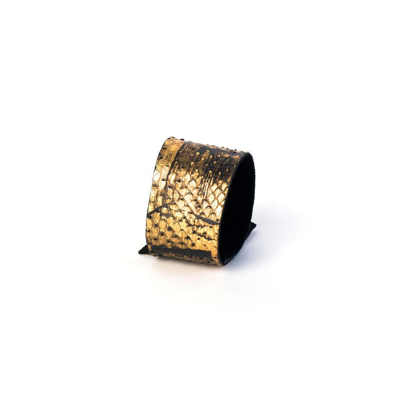 The Hand Brushed Gold Cuff