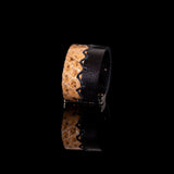 The Stitched Leather Cuff with Clasp
