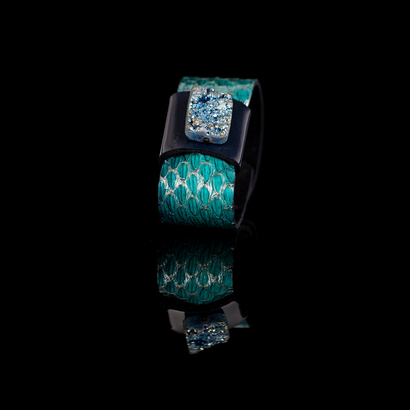 The Frozen Leather Cuff