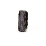 The Slim Zipper Leather Cuff