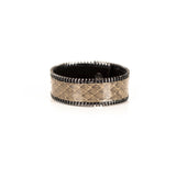 The Slim Zipper Leather Cuff