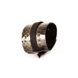 The Serpent Snake Skin Leather Bracelet