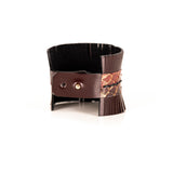 The Stitched Leather Cuff