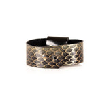 The Frozen Leather Cuff