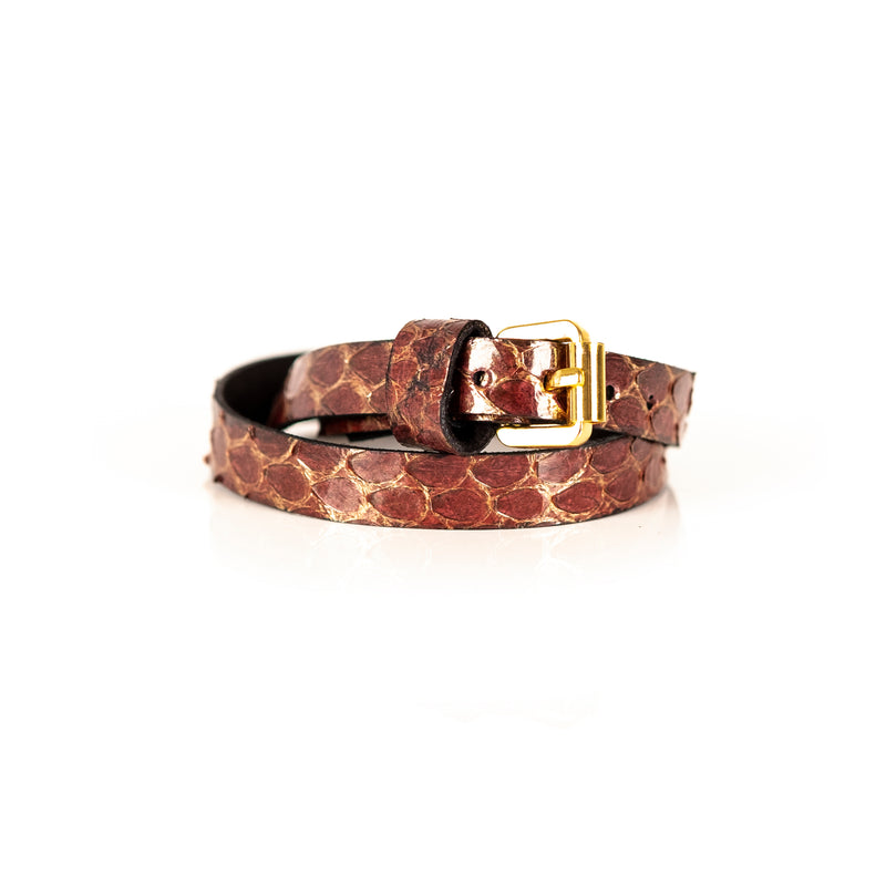 Louis Vuitton Keep It Monogram Double Wrap Bracelet - Black, Brass