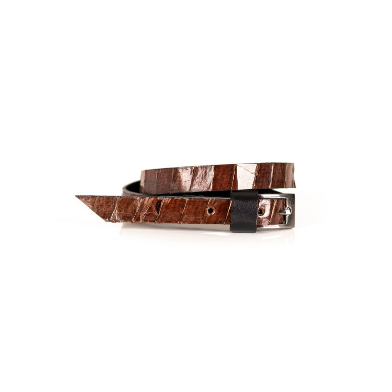 The Leather Double Wrap Bracelet With Swarovski Crystals