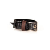 The Sparkler Leather Bracelet with Swarovski Crystals