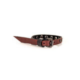 The Stackable Leather Bracelet with Studs