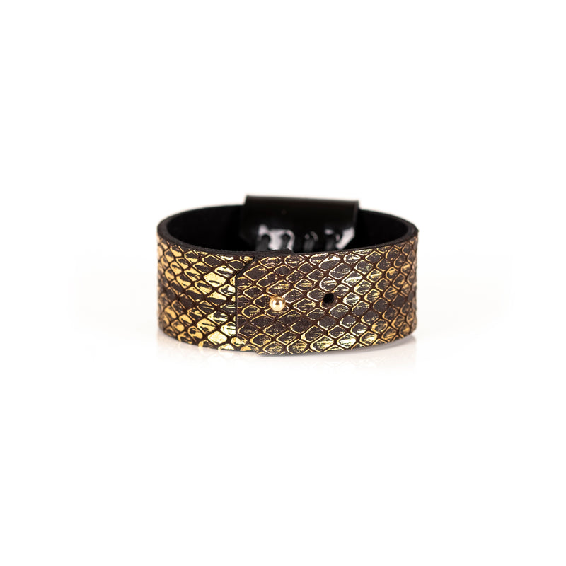 The Frozen Leather Cuff