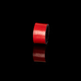 The Minimalist Red Leather Ring