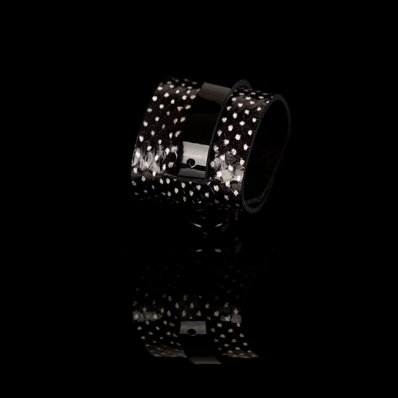 The Serpent Snake Skin Leather Bracelet