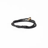 The Minimalist Beaded Skull Bracelet Set