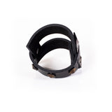 The Trendy Black Leather Cuff
