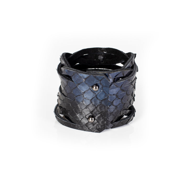 The Multi Strand Leather Cuff
